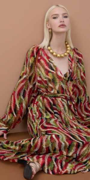 Φόρεμα με snake print