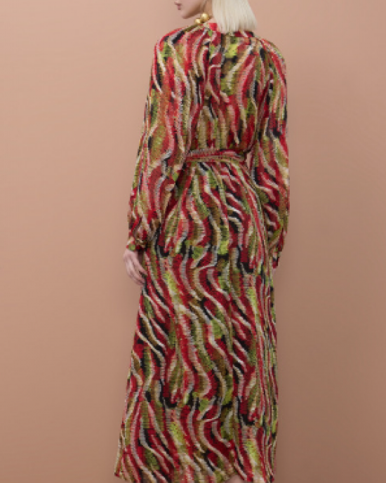 Φόρεμα με snake print