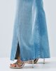 Denim καμπάνα με ανοίγματα