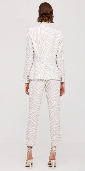 Παντελόνι με τύπωμα zebra