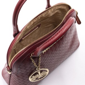 Silia red handbag