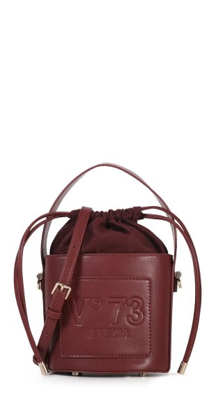 Beatrix bordeaux bucket bag