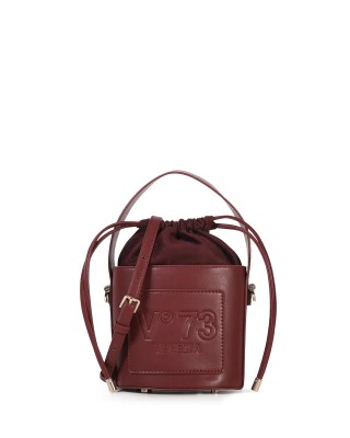 Beatrix bordeaux bucket bag