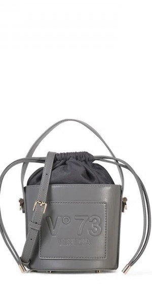 Beatrix grey bucket bag