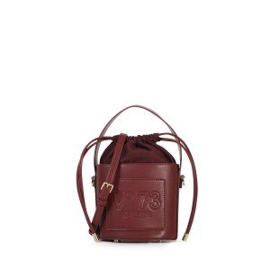 Beatrix bordeaux bucket bag