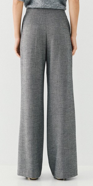 Παντελόνι ψηλόμεσο tweed
