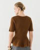 Μπλούζα πλεκτή peplum