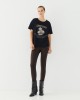 T-shirt με τύπωμα και στρας